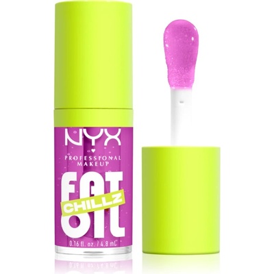 NYX Cosmetics Fat Oil Chillz масло от нар с охлаждащ ефект цвят 4.8ml