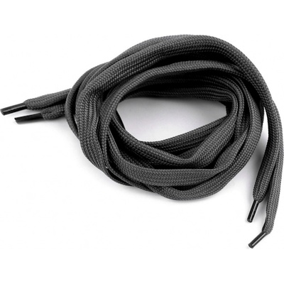 Prima-obchod Tkaničky do bot, tenisek, mikin délka 130 cm, barva 9 (8477) šedá