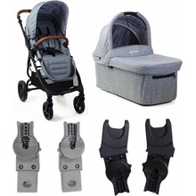 VALCO BABY kombinovaný Trend 4 Ultra Grey Marle vrátane adaptérov k autosedačke 2022