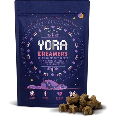 YORA maškrty z hmyzu Dreamers s bylinkami 100 g