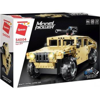 Qman Конструктор, Qman, Model Power, Джип с RC управление, 413 части (Q54004)