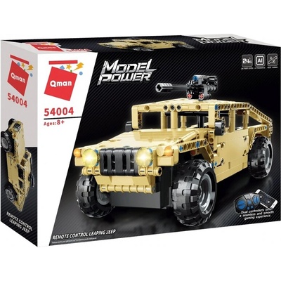 Qman Конструктор, Qman, Model Power, Джип с RC управление, 413 части (Q54004)
