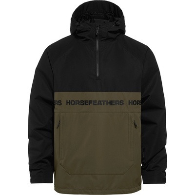 Horsefeathers Яке Gordie - черно/маслинено зелено Horsefeathers | Zelen | МЪЖЕ | L