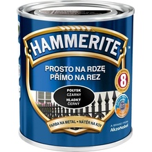 Hammerite lesklý 0,25L RAL9005 čierny