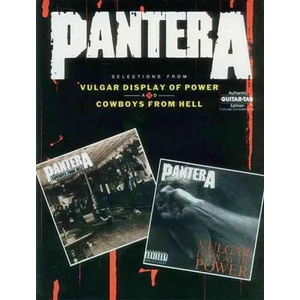 Pantera - Selections from Vulgar Display of Power and Cowboys from Hell | Pantera (ISBN: 9780897242813)