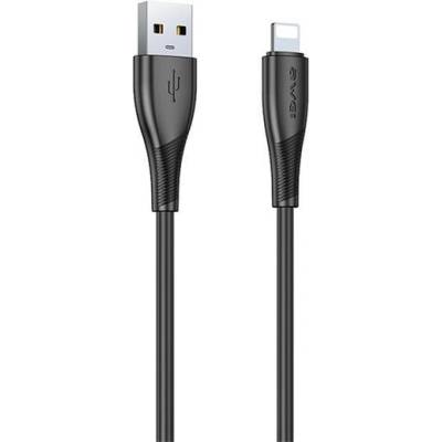 Awei IPAD / IPAD 2 / IPAD 3-то поколение AWEI CL-182L кабел за данни USB - Lightning, 100 см, ЧЕРЕН (CL-182L)