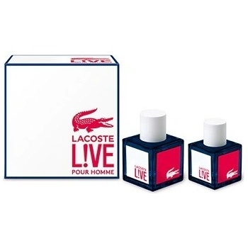 Lacoste Live Pour Homme EDT 40 ml + sprchový gel 100 ml dárková sada