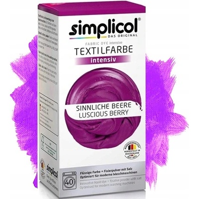 Simplicol barvivo na textil sladká borůvka 559 g