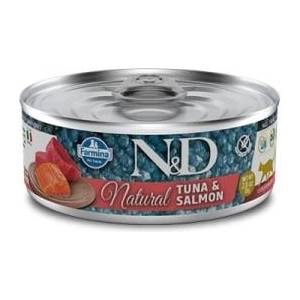 FARMINA N&d cat natural РИБА ТОН & СЬОМГА 70 ГР (l3-70137)