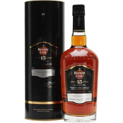 Havana Club Aňejo 15y 40% 0,7 l (tuba)