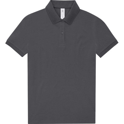B&C My Polo 210 /women Dámske piqué polo sivá dark