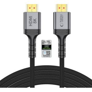 Tech-Protect ultraboost кабел hdmi 2.1 4k 120hz / 8k 60hz 300cm, черен (5906302323692)