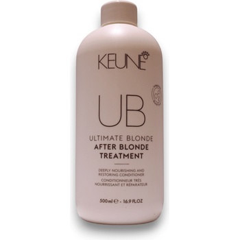 Keune UB After Blonde Балсам за коса за подхранване за боядисана коса 500 ml