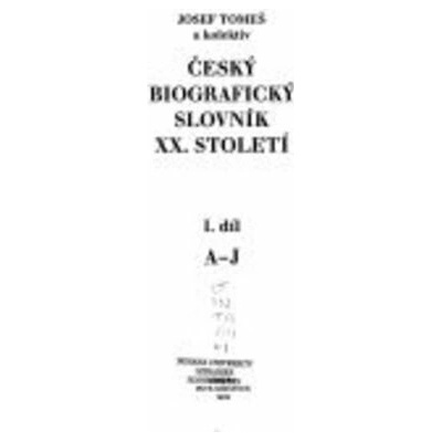 Český biogr.slovník 1,2,3.