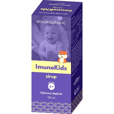Slovakiapharm ImunoKids sirup pre deti od 1 roka 150 ml