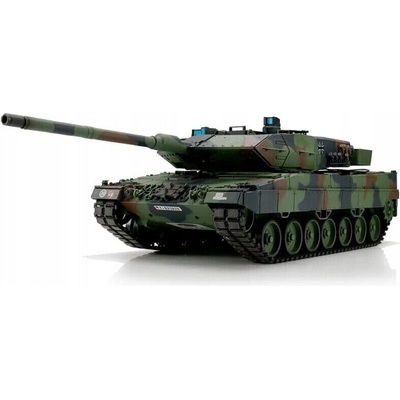 Torro GmbH Leopard 2A6 flecktarn BB+IR 2,4Ghz zvukový a kouřový modul RTR 1:16