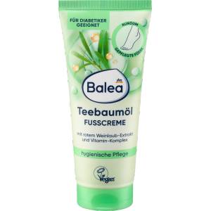 Balea Крем за крака с масло от чаено дърво, 100 ml (1395731)