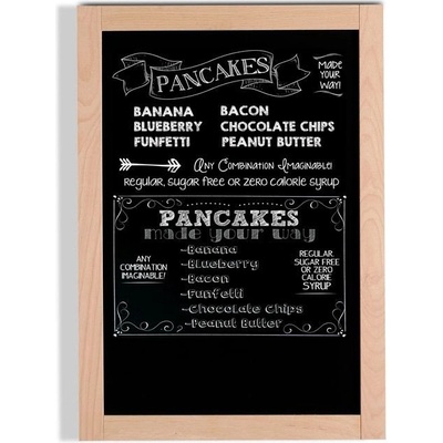 A-Z Reklama CZ Nástěnná dřevěná tabule Easy Frame UWSS010046 40 x 60 cm