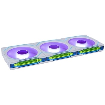 Image 1 of Lian Li UNI Fan SL-INF Wireless ARGB Reverse Blade PWM White (12RSLIN1W3W)