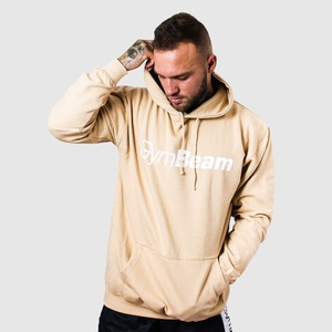 GymBeam Суичър PRO Hoodie Sand S