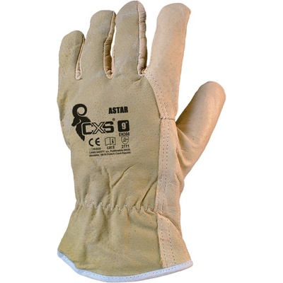 CANIS SAFETY a. s Cxs astar / Кожени ръкавици - бежови 10 (310000300010)