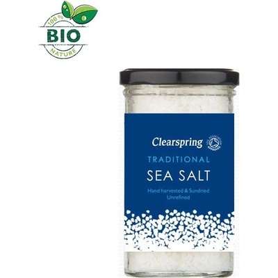 Clearspring Nerafinovaná morská soľ 250 g