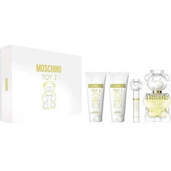 Image 1 of Moschino Toy 2 Подаръчен комплект, Парфюмна вода 100 ml + Парфюмна вода 10ml + Душ гел 100ml + Мляко за тяло 100ml, Жени