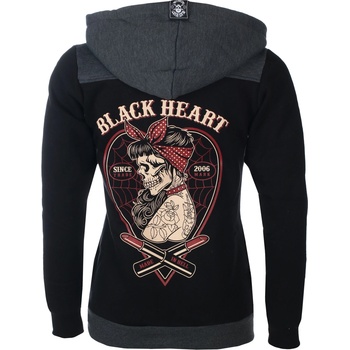 Black heart дамски суичър black heart - leny - ЧЕРЕН - 17560