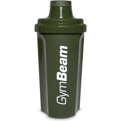 Šejkr olivově zelený 500 ml - GymBeam Barva: Zelená
