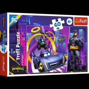 Trefl Puzzle - 60 - Batman and his vehicles Trefl 17400