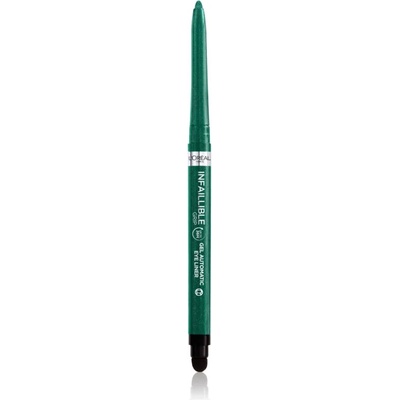 L'Oréal Infaillible Gel Automatic Liner автоматичен молив за очи цвят Green