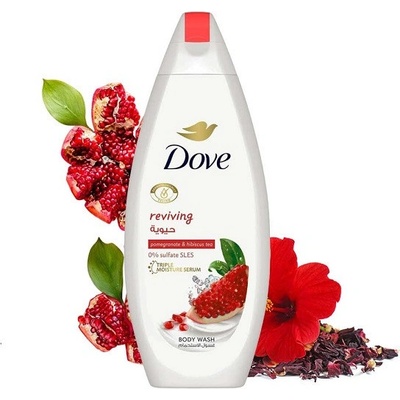 Dove Sprchový gél - Reviving Pomegranate & Hibiscus 250 ml