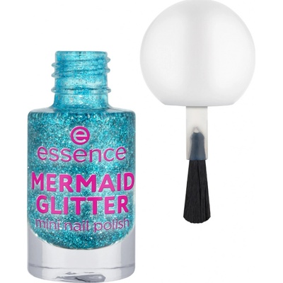 essence MERMAID GLITTER lak na nechty mini 07 5 ml