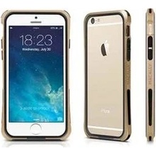 Pouzdro Macally IronRim typu bumper Apple iPhone 6 6S zlaté