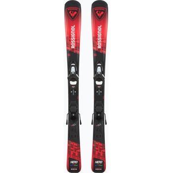 Rossignol Детски ски за спускане Rossignol Hero Jr 100-140 + автомати Kid 4 GW