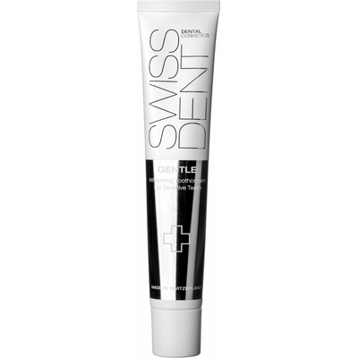 Swissdent Emergency Kit Silver Gentle whitening bělicí 50 ml + ústní spray Pure 9 ml + zubná kartáček gentle extra soft