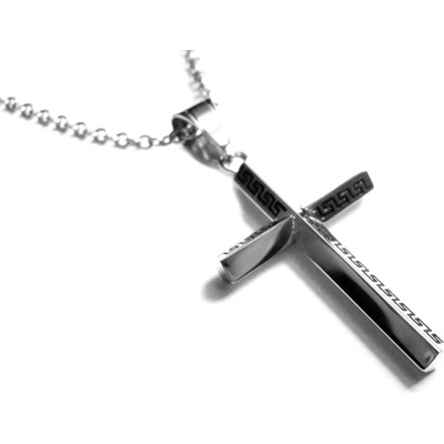 Steel Jewelry Náhrdelník kříž z chirurgické ocel NH171042
