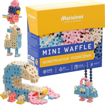 Marioinex MINI Waffle Konštruktor 200 ks Cestovateľ