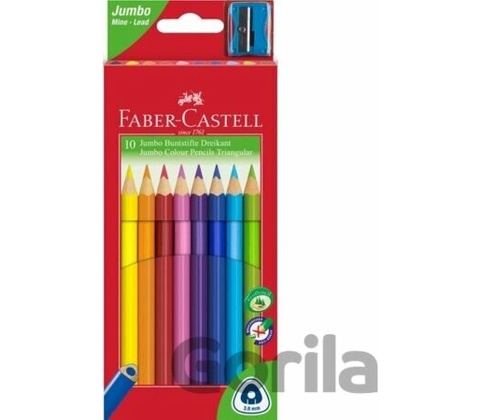 Faber-Castell 116510 Junior Triangular 10ks