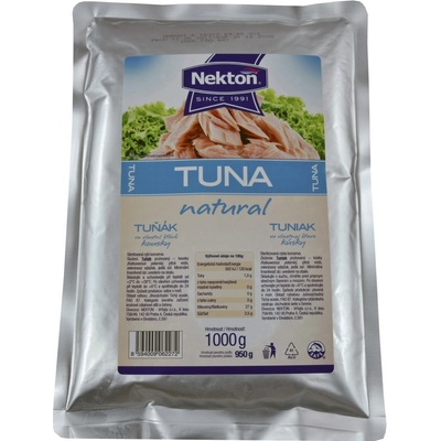 Nekton Tuňák ve vlastní šťávě kousky 1kg – Zboží Mobilmania