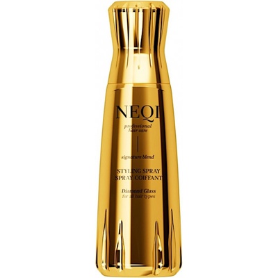 Stylingový sprej pro lesk a hladký vzhled všech typů vlasů Neqi Styling Spray Diamond Glass - 180 ml