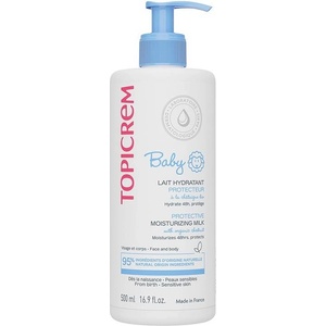 Topicrem Baby Хидратиращо мляко за лице и тяло, 500 ml