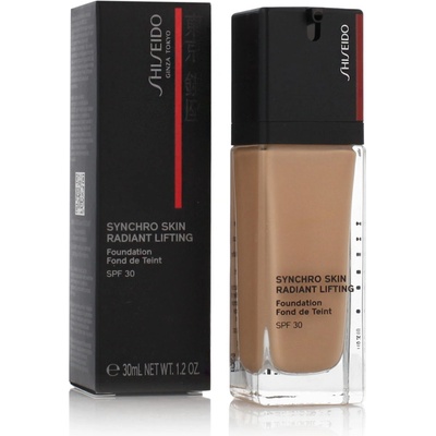 Shiseido Synchro Skin Radiant Lifting Foundation rozjasňující liftingový make-up SPF30 320 Pine 30 ml