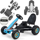 Milly Mally Gokart detská šlapacia kára Viper Blue