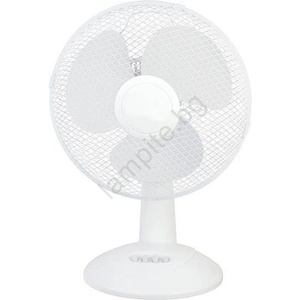 EUROLAMP Настолен вентилатор 45 w/230 v, Ø 45 см, бял (eu0705)