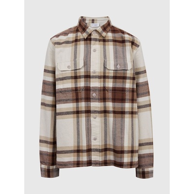 GAP 453164-03 Teen flanelová košile hnědá