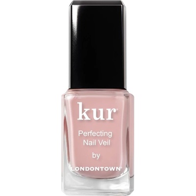 Londontown Kur Nail Veil 4 spevňujúci priehľadný lak na nechty Púdrová ruža 12 ml