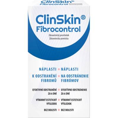 ClinSkin Fibrocontrol náplasti pro odstranění fibromů 3 ks