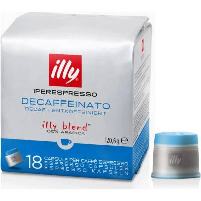 ILLY KAPSULE IPERESPRESSO COFFEE BEZ KOFEINU 18 KS
