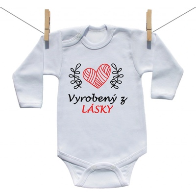 Body s dlhým rukávom Vyrobený z lásky